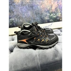 Harley-Davidson Athletic Hiking Steel Toe Sneakers Black Lace Up D93327 Size 9